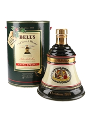 Bell's Christmas 1988 Ceramic Decanter