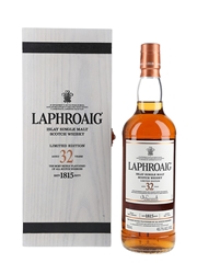Laphroaig 32 Year Old Limited Edition Bottled 2015 75cl / 46.7%
