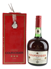 Courvoisier 3 Star Luxe Cognac Bottled 1970s 94.5cl / 40%