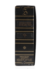 Springbank 10 Year Old Book Decanter Vol I Bottled 1980s - Consorzio Vinicolo 75cl / 43%
