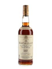 Macallan 1967 18 Year Old Bottled 1980s - Giovinetti 75cl / 43%