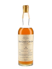 Glen Grant Glenlivet 1965 19 Year Old Bottled 1984 - Narsai's Restaurant & Corti Brothers - Signed Bottle 75cl / 46.4%