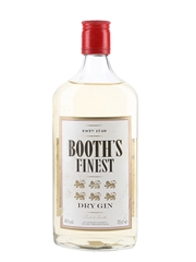 Booth's Finest Dry Gin Bottled 1990s 70cl / 40%