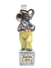 Republican Elephant 1972 Empty Decanter 