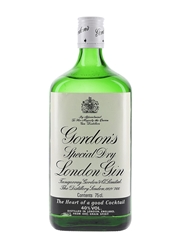 Gordon's Special Dry London Gin Bottled 1980s 75cl / 40%