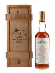 Macallan 1965 25 Year Old Anniversary Malt Bottled 1991 - Giovinetti 75cl / 43%