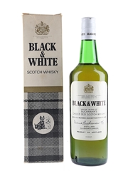 Buchanan's Black & White Bottled 1970s - HKDNP 75cl