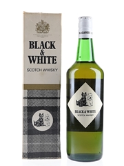 Buchanan's Black & White Bottled 1970s - HKDNP 75cl