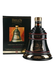 Bell's Christmas 1995 Ceramic Decanter