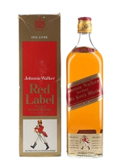 Johnnie Walker Red Label Bottled 1980s - Duty Free 100cl