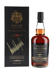 Glendronach 26 Year Old Trump International Golf Links Signed By Donald Trump 70cl / 53.3%