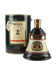 Bell's Christmas 1988 Ceramic Decanter