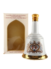 Bell's Ceramic Decanter Royal Wedding 1981 - Prince Charles & Lady Diana Spencer 75cl / 40%