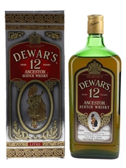 Dewar's Ancestor 12 Year Old Bottled 1980s - Duty Free 100cl / 43.5%