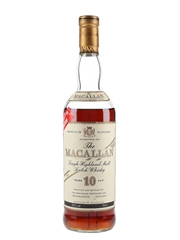 Macallan 10 Year Old Full Proof Bottled 1980s 75cl / 57%