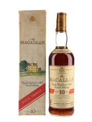Macallan 10 Year Old 100 Proof Bottled 1980s - Giovinetti 75cl / 57%