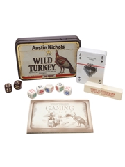 Wild Turkey Gaming Set Cards and Dice 
