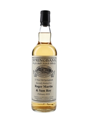 Springbank 22 Year Old Bottled 2016 - Private Cask Bottling 70cl / 52.1%