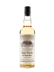 Springbank 22 Year Old Bottled 2016 - Private Cask Bottling 70cl / 52.1%