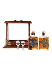 Whyte & Mackay 21 & 12 Year Old Tantalus Decanter Set 2 x 37.5cl / 43%