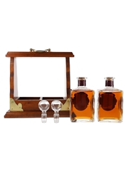 Whyte & Mackay 21 & 12 Year Old Tantalus Decanter Set 2 x 37.5cl / 43%