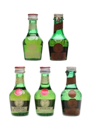 Benedictine DOM Liqueur Bottled 1950s - Present 5 x 3cl