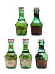 Benedictine DOM Liqueur Bottled 1950s - Present 5 x 3cl