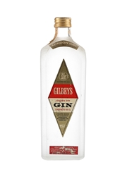 Gilbey's London Dry Gin Bottled 1960s - Cinzano 100cl / 46.2%