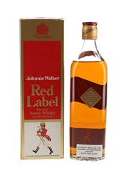 Johnnie Walker Red Label Bottled 1980s - Bahrain Airport 75cl