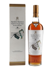 Macallan 10 Year Old Bottled 2000s - Speaker Martin's 70cl / 40%