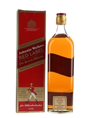 Johnnie Walker Red Label Bottled 1980s -  Hong Kong Duty Free 100cl / 43%