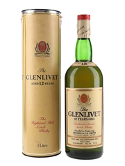 Glenlivet 12 Year Old Bottled 1970s-1980s 100cl / 43%