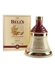 Bell's Christmas 1997 8 Year Old Ceramic Decanter Ingredients Of Quality 70cl / 40%
