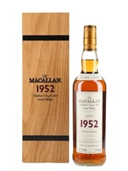 Macallan 1952 50 Year Old Fine & Rare Bottled 2002 - Cask No.627 70cl / 50.8%