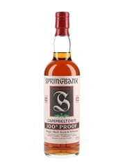 Springbank 12 Year Old 100 Proof Bottled 1990s 70cl / 57%