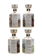 Gordon Highlander Miniature Decanter Set Bottled 1980s 40cl / 41.5%