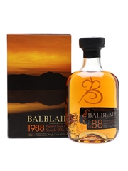 Balblair 1988 Bottled 2009 Cask No. 2248 70cl / 60.7%