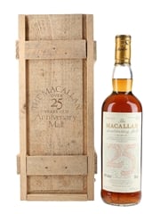 Macallan 1971 25 Year Old Anniversary Malt Bottled 1997 70cl / 43%