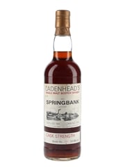 Springbank 1965 Cask 2164 Bottled 1990s - Cadenhead's White Label 70cl / 54.5%