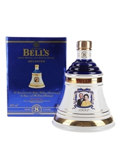 Bell's 8 Year Old Ceramic Decanter Golden Wedding Anniversary 1997 70cl / 40%