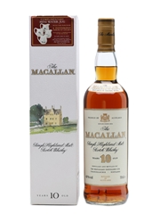 Macallan 10 Years Old Bottled 1990s 70cl / 40%