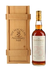 Macallan 1967 25 Year Old Anniversary Malt Bottled 1993 75cl / 43%