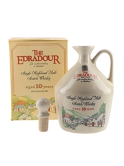 Edradour 10 Year Old Bottled 1990s - Ceramic Decanter 70cl / 43%