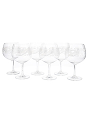 Beefeater Goblet Gin Glasses  6 x 18cm x 8.5cm