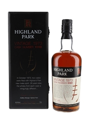 Highland Park 1973 28 Year Old Sherry Cask No. 11151 Bottled 2001 70cl / 45.4%