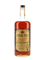 Regal Club Reserve 6 Year Old 65 Proof Bottled 1970s 113cl / 32.5%