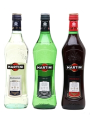 Martini Bianco, Extra Dry, Rosso 3 x 75cl / 15%