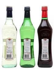 Martini Bianco, Extra Dry, Rosso 3 x 75cl / 15%