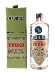 Kord Vodka Bottled 1970s 75cl / 40%