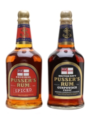 Pusser's Rum Gunpowder Proof, Spiced 2 x 70cl
